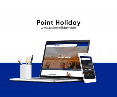Point Holiday: Antalya Reisibüroo ja Ettevõtte Veebisaidi Projekt
