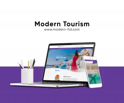 Modern Turism: Reisibüroo Erbilis ja OTP Poolt Loodud Ettevõtte Veebisait